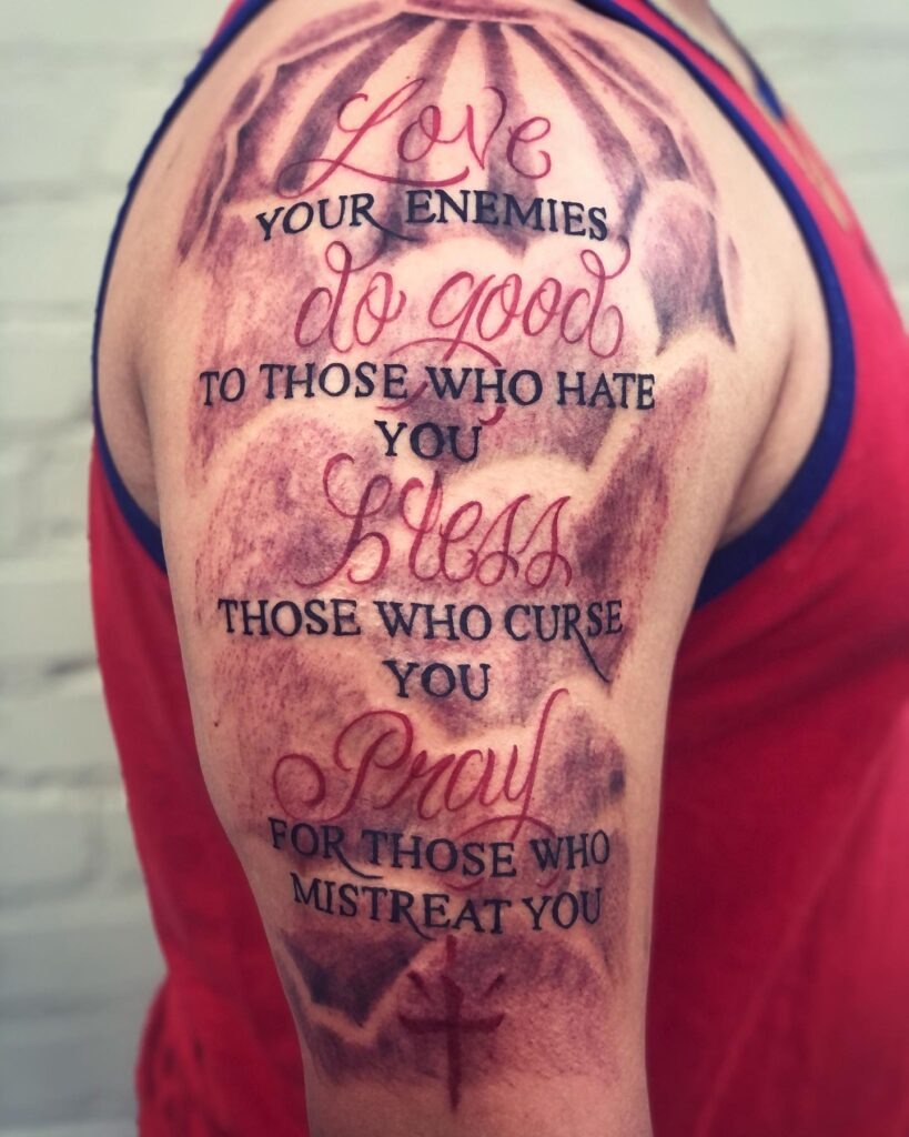 John 3:16 Three Crosses Tattoo Tattoo Design
