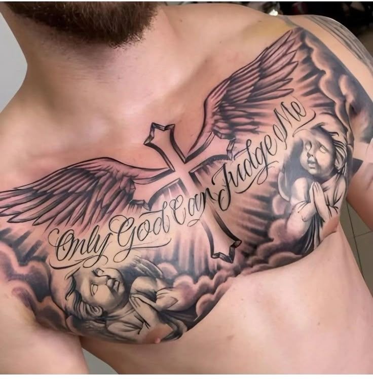 Divine Judgment Tattoo Design