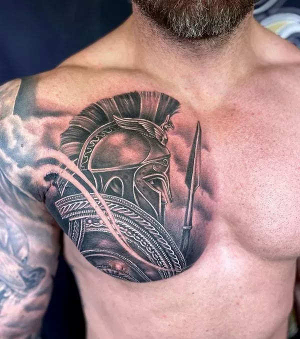 Spartan Legacy Tattoo Design