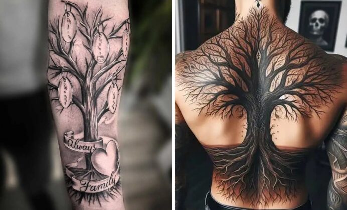 60 Tree Tattoo Ideas: Deeply Rooted Nature Ink & Branch Designs