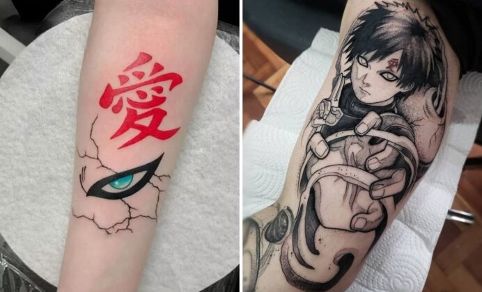 25+ Men Gaara Tattoo Ideas Full of Meaning and Personal Style