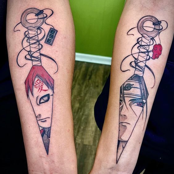 The Kunai Bond Tattoo Tattoo Design
