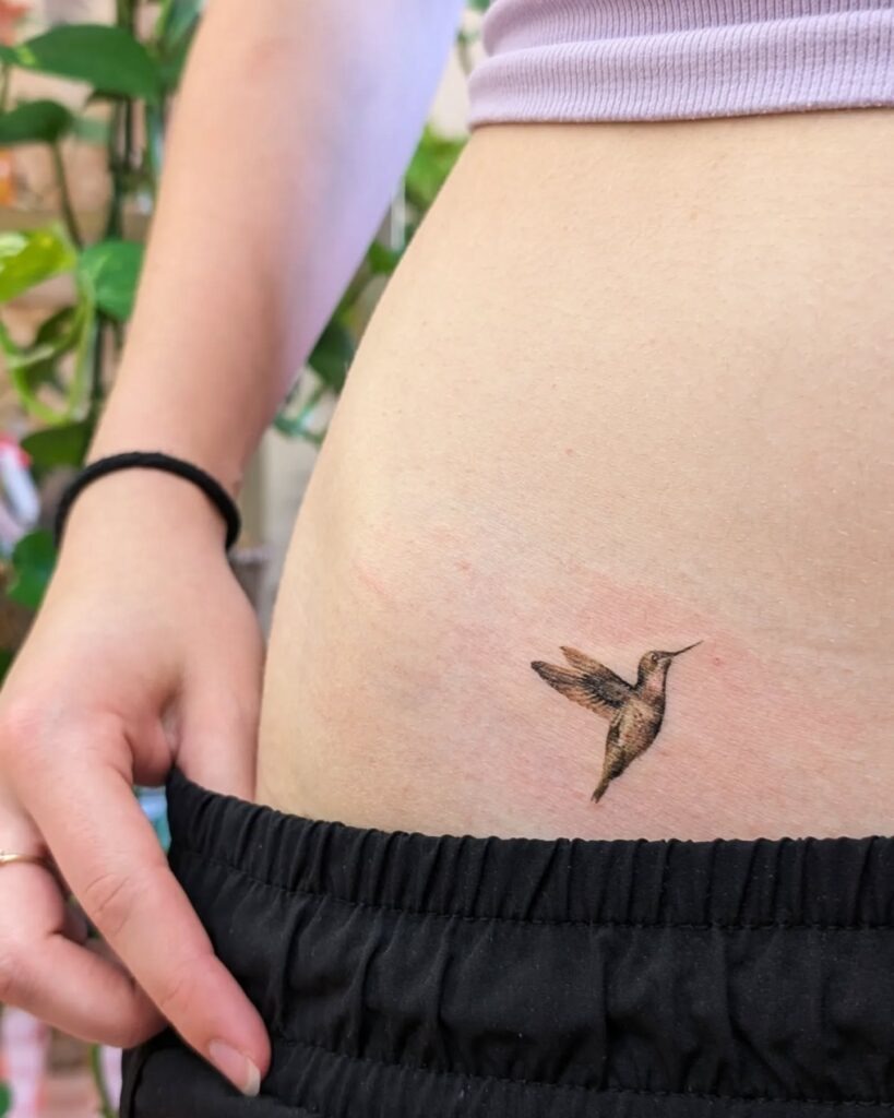 Matching Hummingbird Forearm Tattoos Tattoo Design