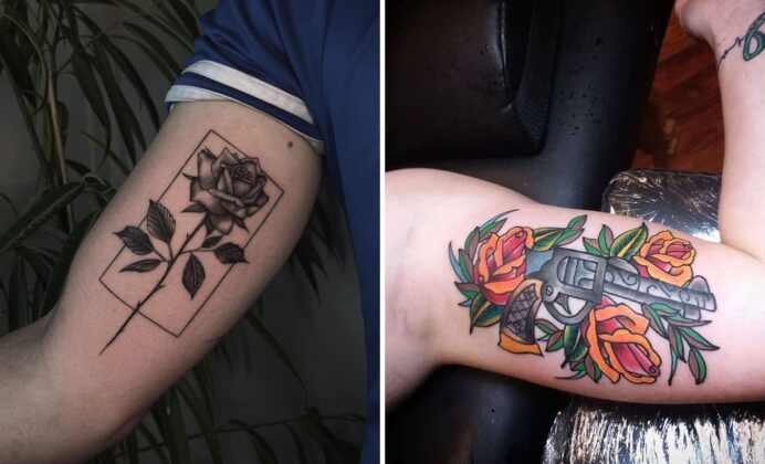 23+ Men Inner Bicep Tattoo Ideas For Men That Feel Personal Powerful And Timeless
