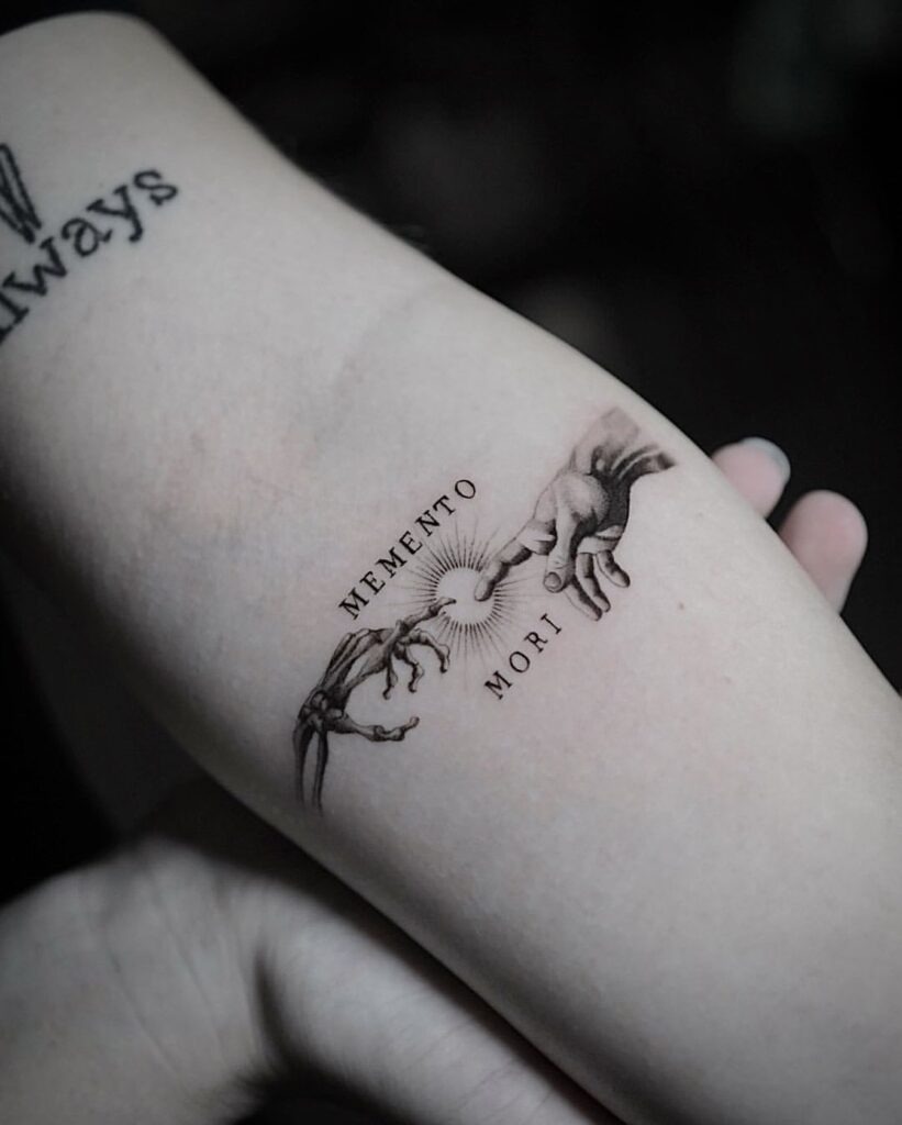 Creation of Life and Death Tattoo Tattoo Design