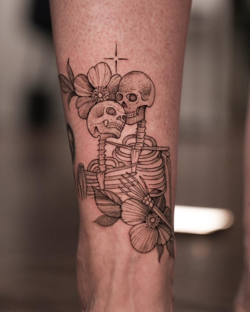 Eternal Love Memento Mori Tattoo Tattoo Design