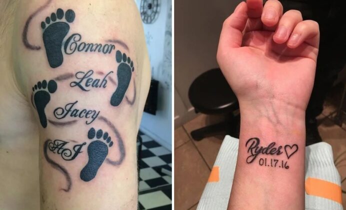 27+ Name Tattoo Ideas That Make Personal Stories Beautifully Permanent