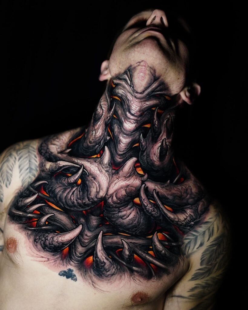 Sacred Geometry Neck Tattoo Tattoo Design