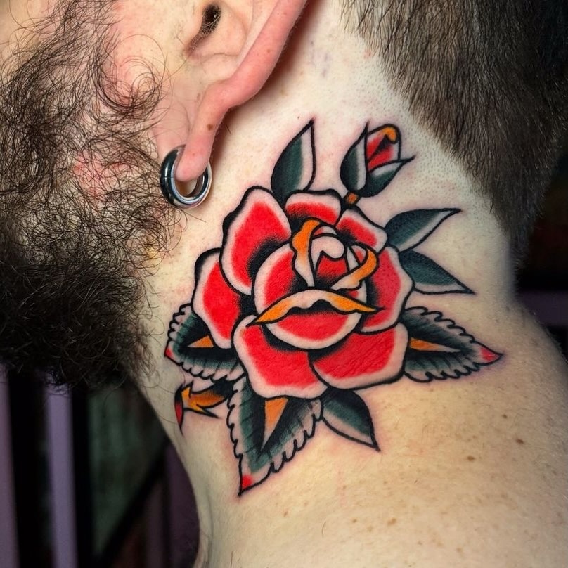 Trust No One Snake and Hand Tattoo Tattoo Design
