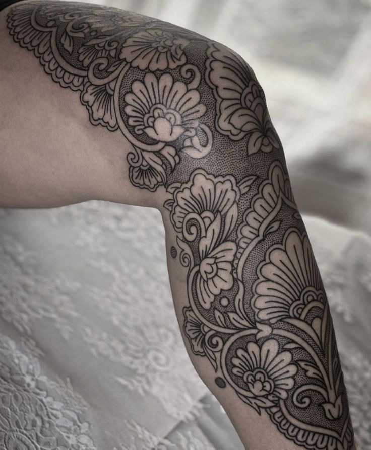 Minimal Lotus Back Arm Tattoo Tattoo Design