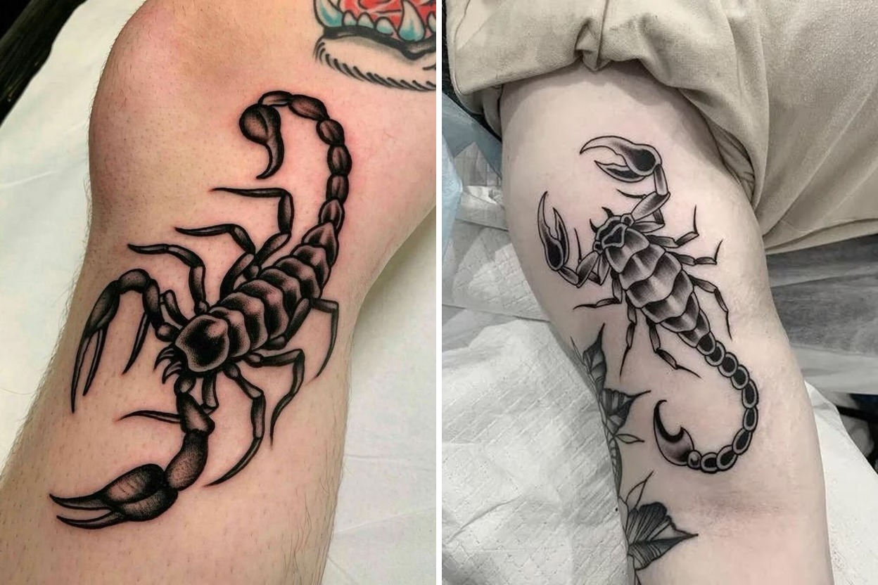 Men Scorpion Tattoo Ideas That Make a Bold Artistic Statement Featured Lookbook Collage
