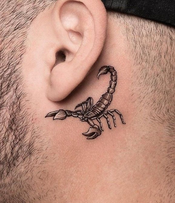 Old School Traditional Scorpion Tattoo Tattoo Design