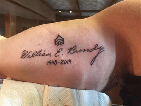 A Hero's Legacy Tattoo Design