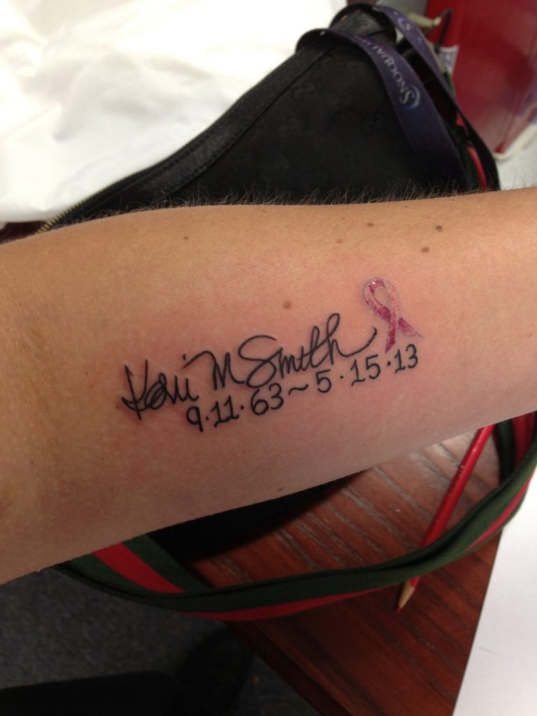A Memorial with a Cause Tattoo Design