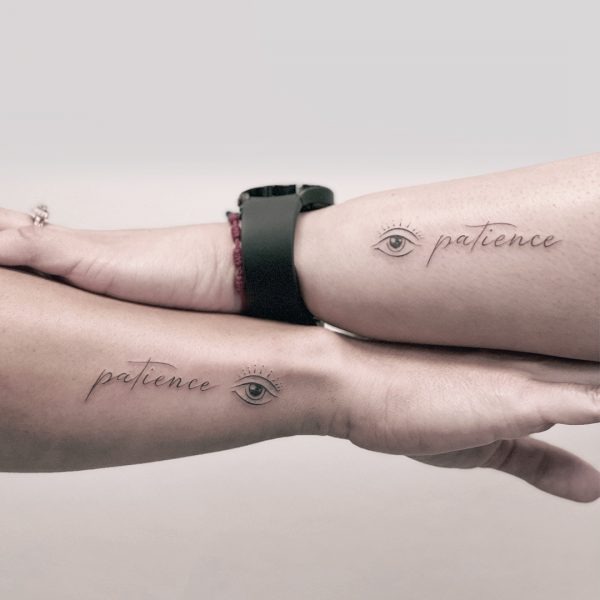 A Shared Vision with a Unique Twist Tattoo Design