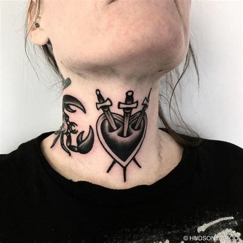 Dotwork Mandala Flower Throat Tattoo Tattoo Design