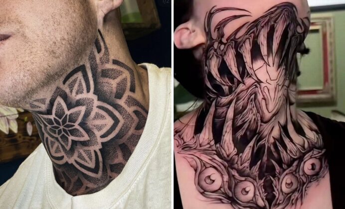 31+ Men Throat Tattoo Ideas & Inspiration