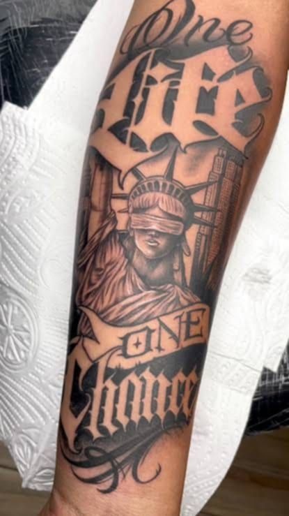 Street Script Snake Trust No One Tattoo Tattoo Design