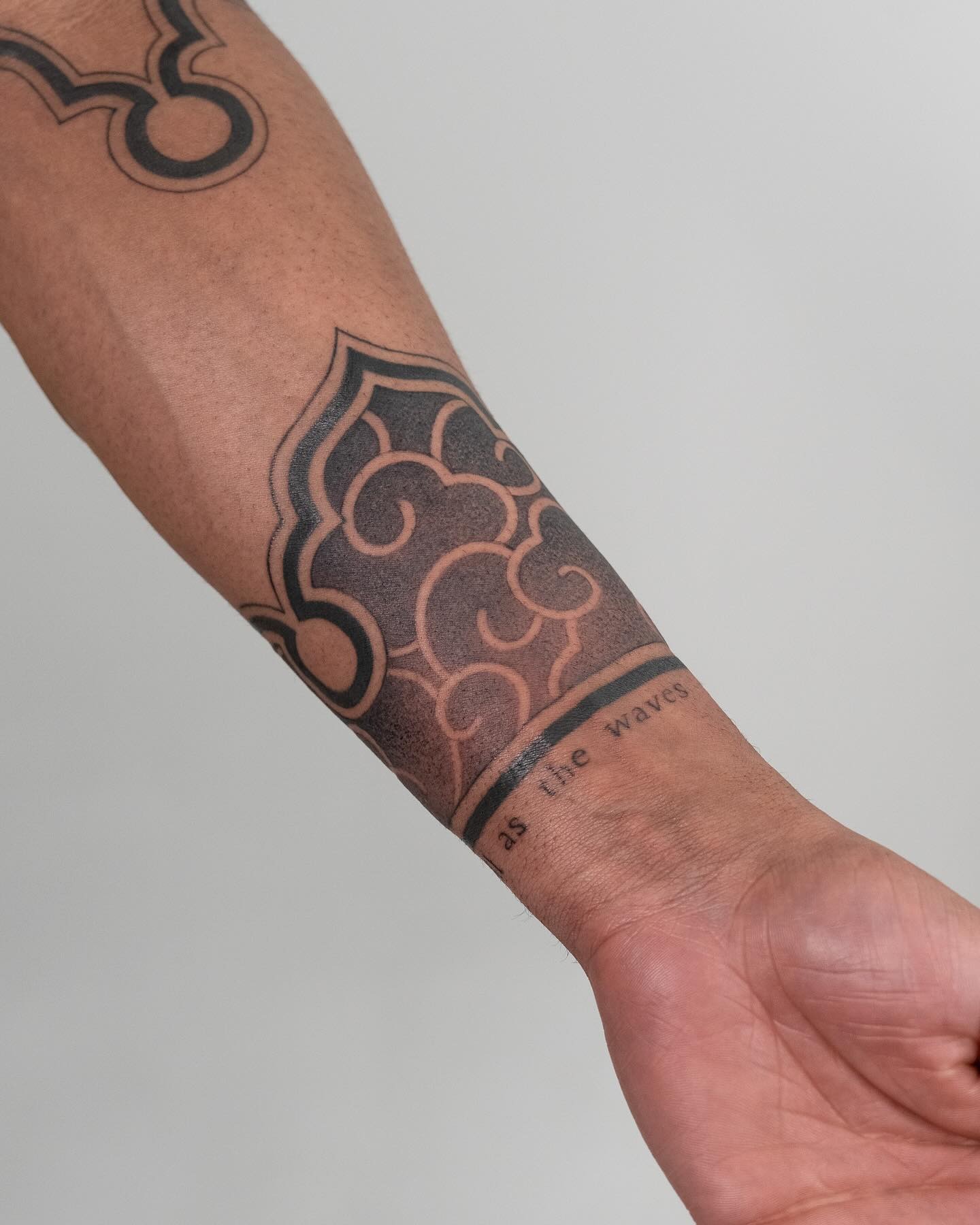 Snake and Sword Wrist Tattoo Tattoo Design