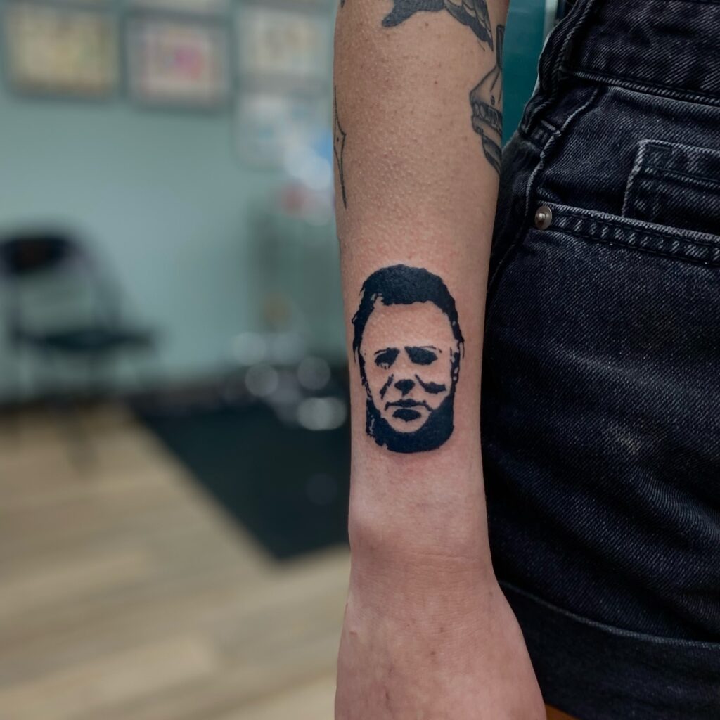 Michael Myers “Just the Tip” Tattoo Tattoo Design