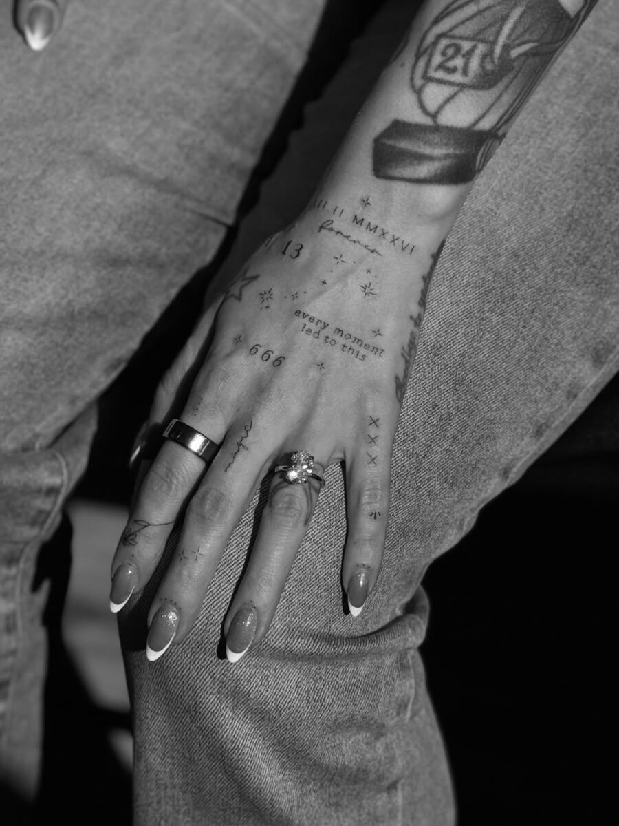 Elegant hand tattoos embodying mindfulness and style Tattoo Design
