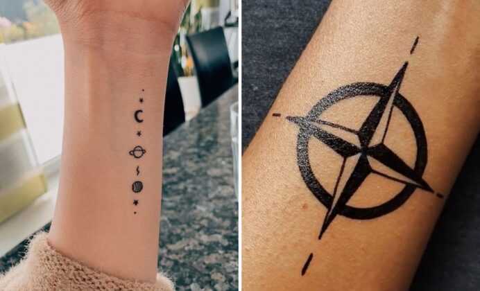 35+ Minimalist Easy Tattoo Ideas & Inspiration