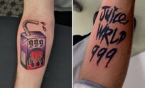 20 Juice WRLD Tattoo Ideas: 999 Tributes, Portrait Ink & Song Lyrics