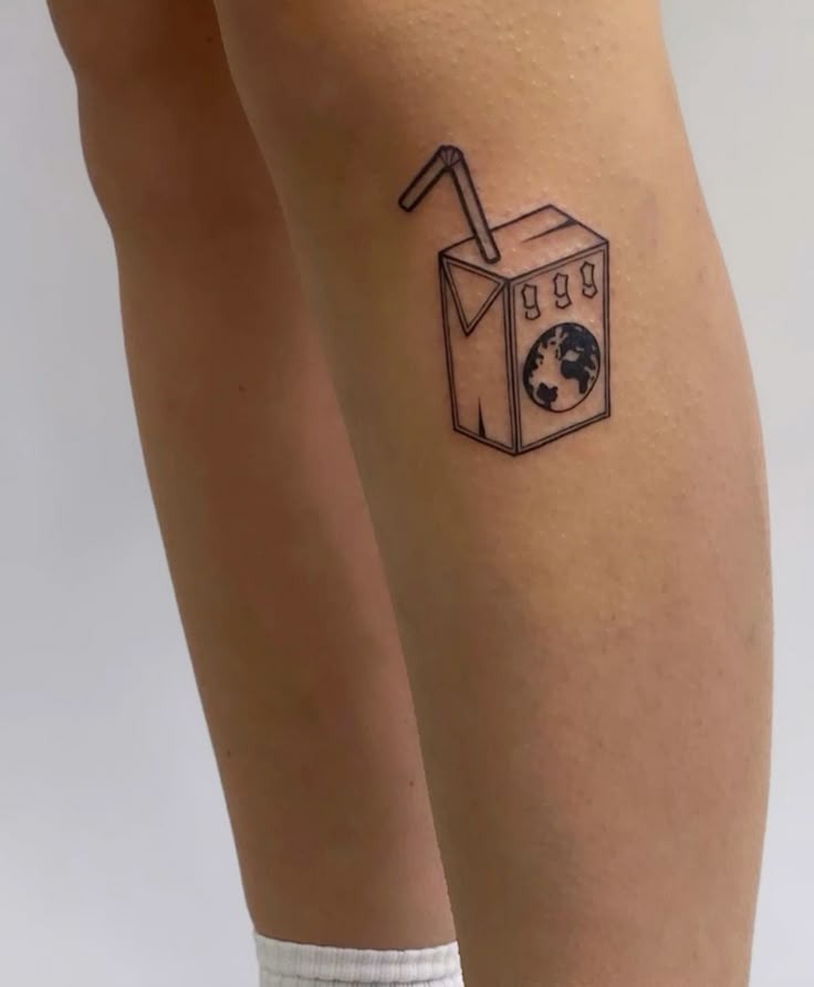 Mini Old English 999 Wrist Mark Tattoo Design
