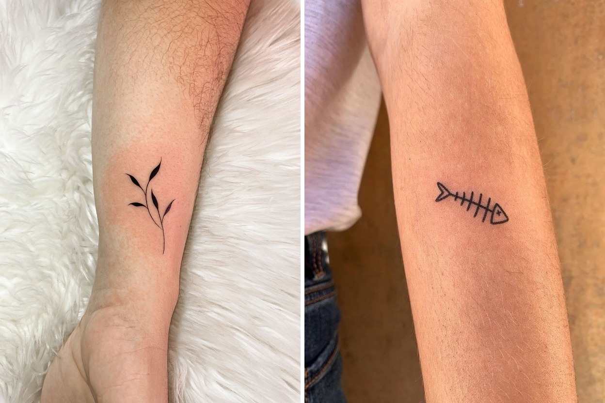 24+ Minimalist Simple Tattoo Ideas That Feel Stylish Personal and Effortlessly Cool Featured Lookbook Collage