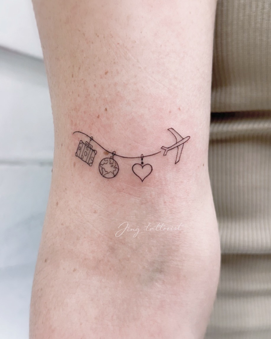 A Journey in Minimalist Tattoo Art Tattoo Design