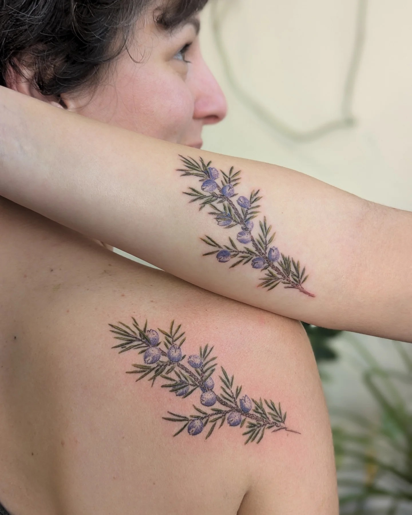 Matching Sun and Moon Tattoos for Mother and Daughter Tattoo Design