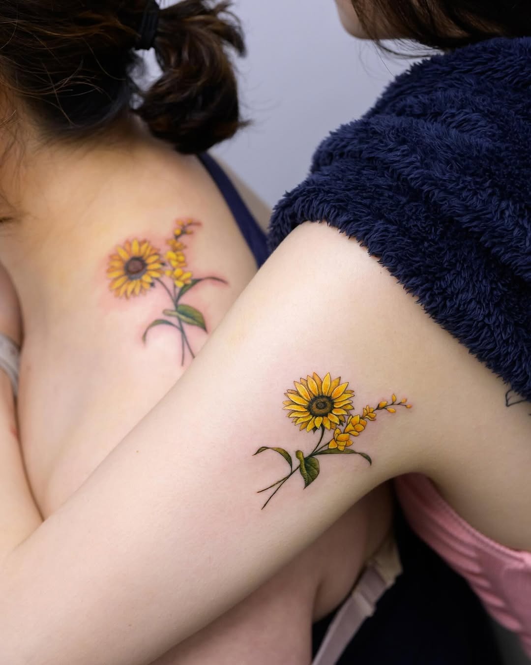 Beautiful Floral Tattoos Celebrating Motherhood Tattoo Design