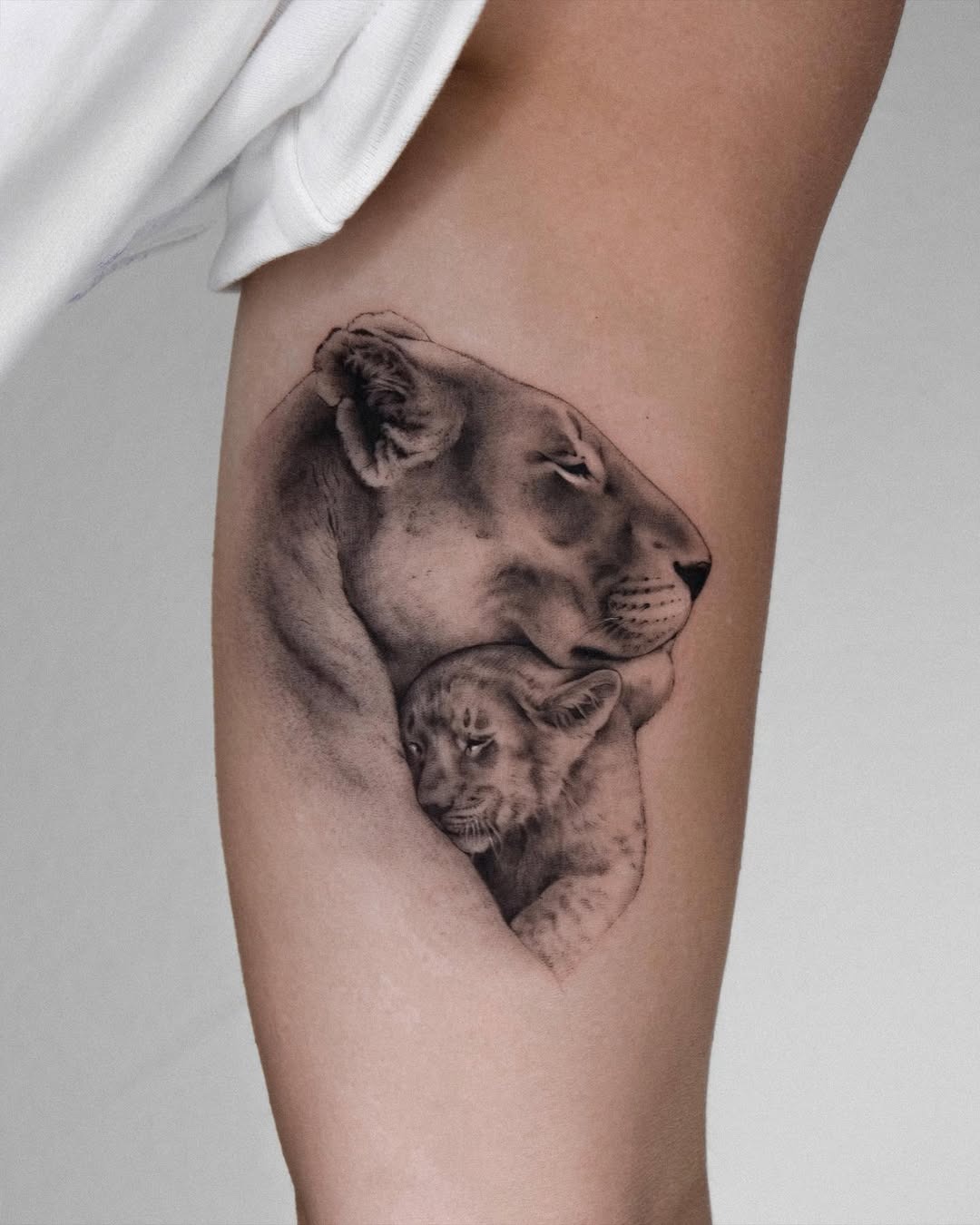 Motherly love captured in ink Tattoo Design