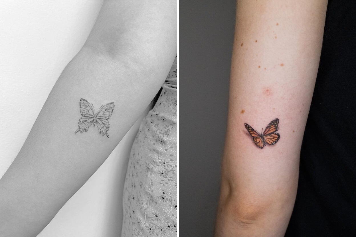 55+ Monarch Butterfly Tattoo Ideas & Inspiration Featured Lookbook Collage
