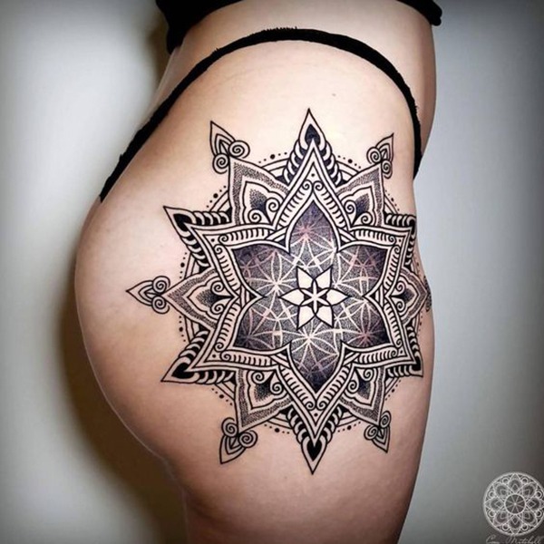 Black and White Lotus Mosaic Arm Tattoo Tattoo Design