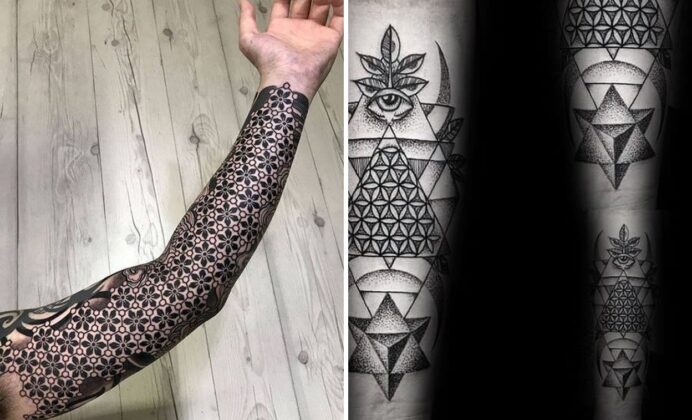 60+ Mosaic Tattoo Ideas & Inspiration