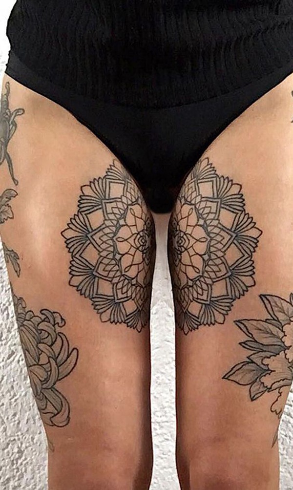 Half Realistic Half Geometric Mosaic Fox Tattoo Tattoo Design