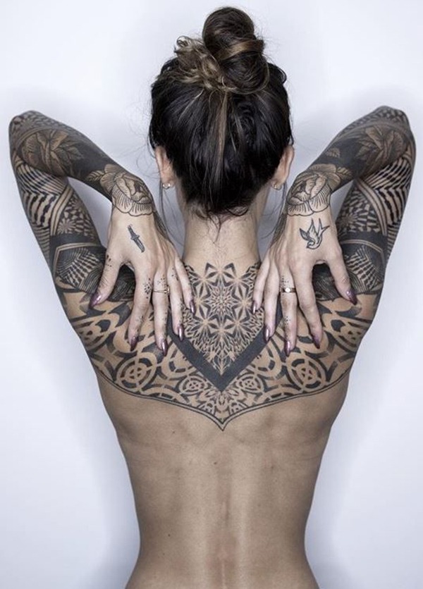 Matching TattoosIdea: Mosaic Mandala Inner Thigh Tattoos Tattoo Design