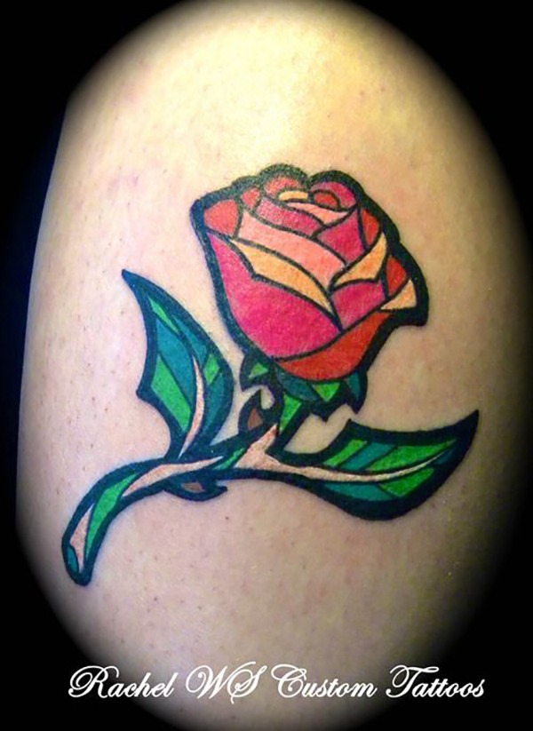 Upper Back, Shoulder, and Arms Mosaic Tattoo Tattoo Design