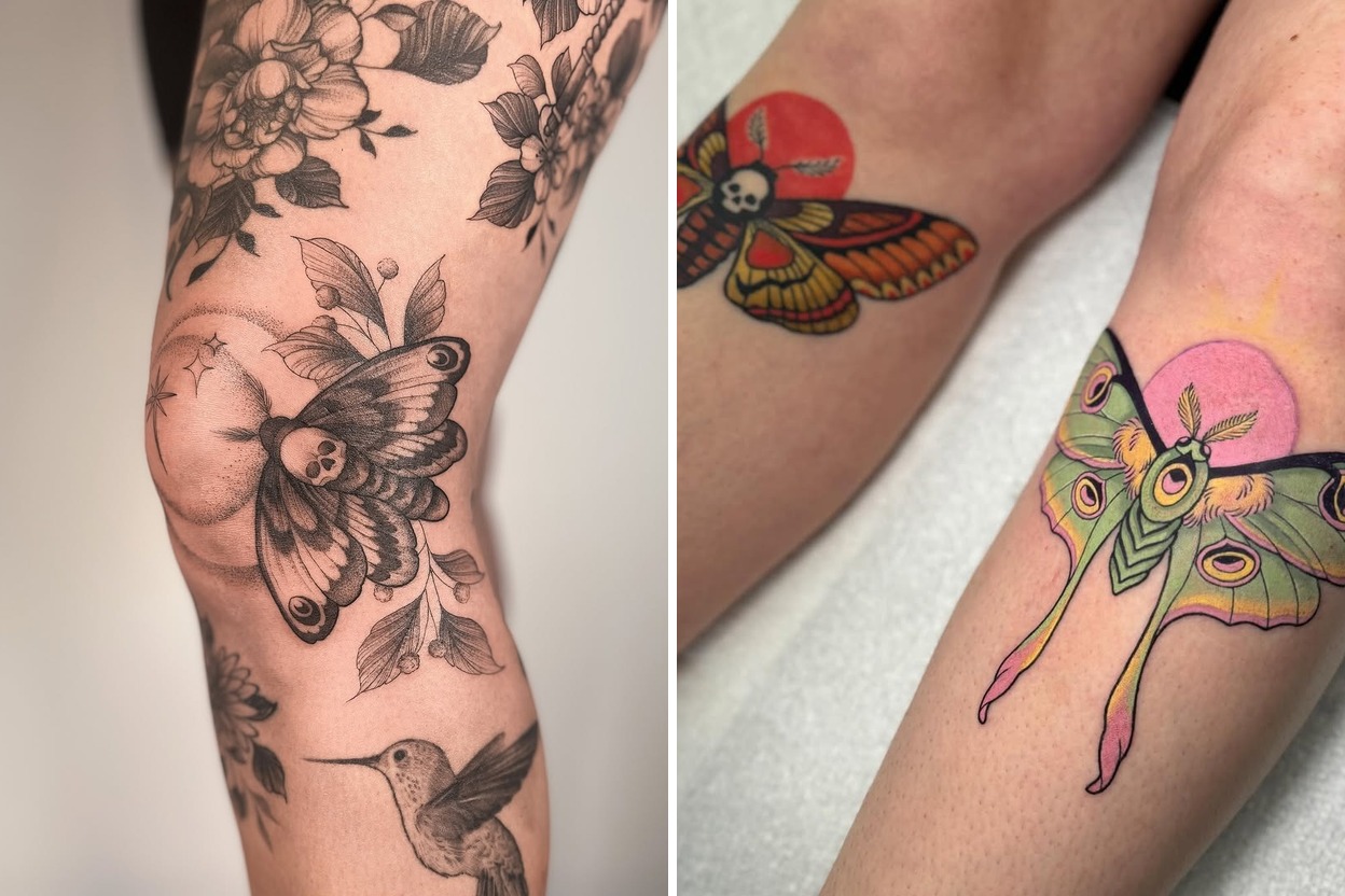 64 Inspiring Moth Tattoo Ideas For Your Next Ink Featured Lookbook Collage