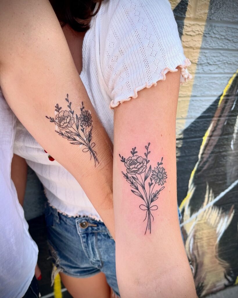 Matching Mother-Daughter Tattoo Ideas Tattoo Design