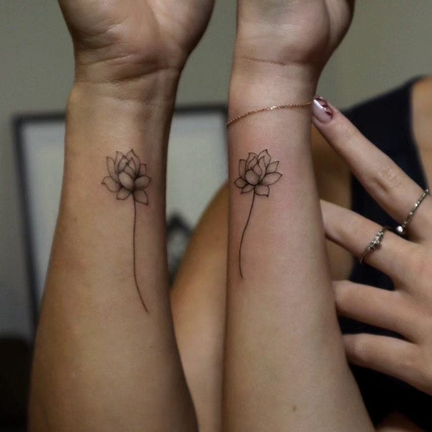 Poppy Blossoming Love Tattoo Design