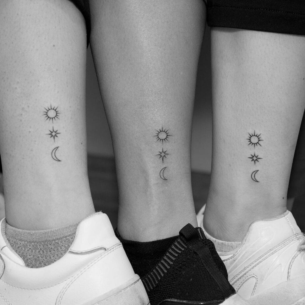 Sun & Moon Eternal Harmony Tattoo Design