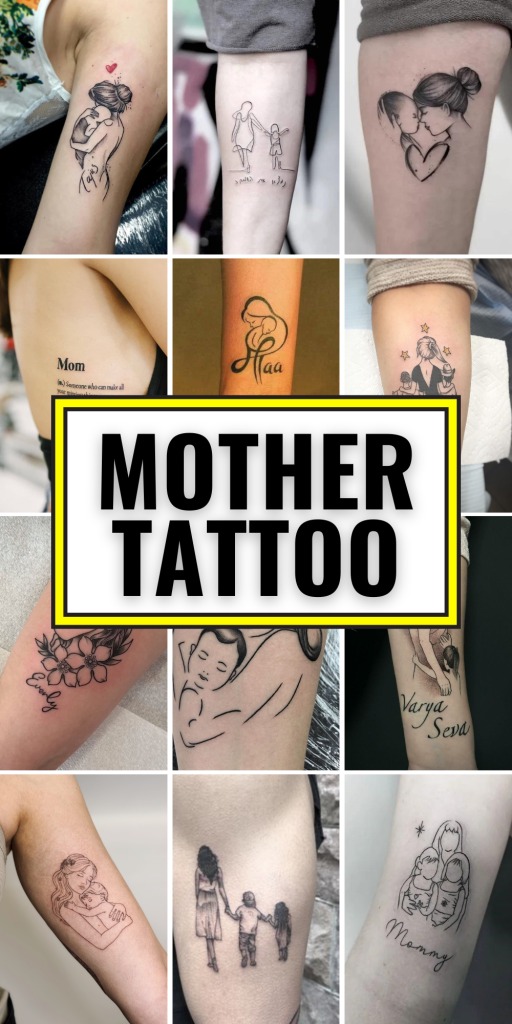 A Definition of “Mom” Tattoo Design