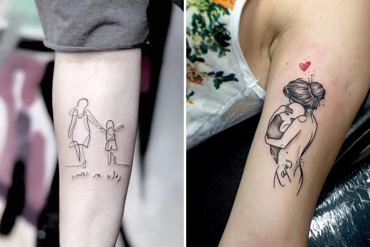 17+ Mother Tattoo Ideas Full of Meaning and Personal Style Featured Lookbook Collage