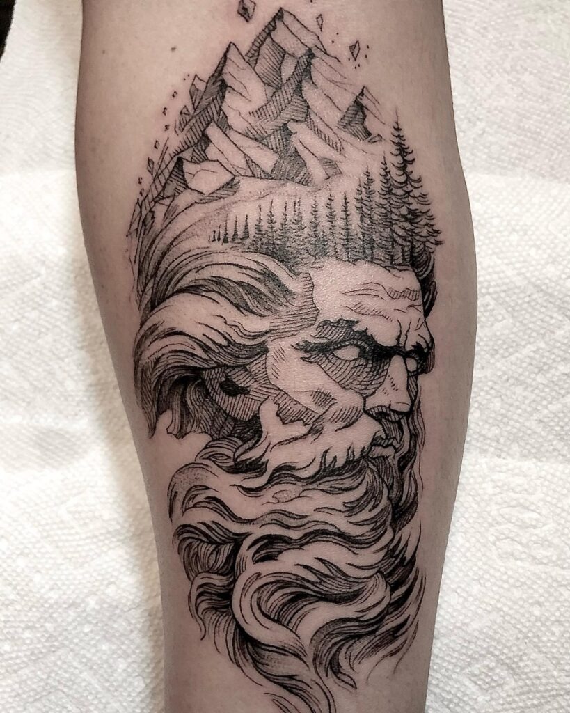 Mountain Spirit Tattoo Tattoo Design