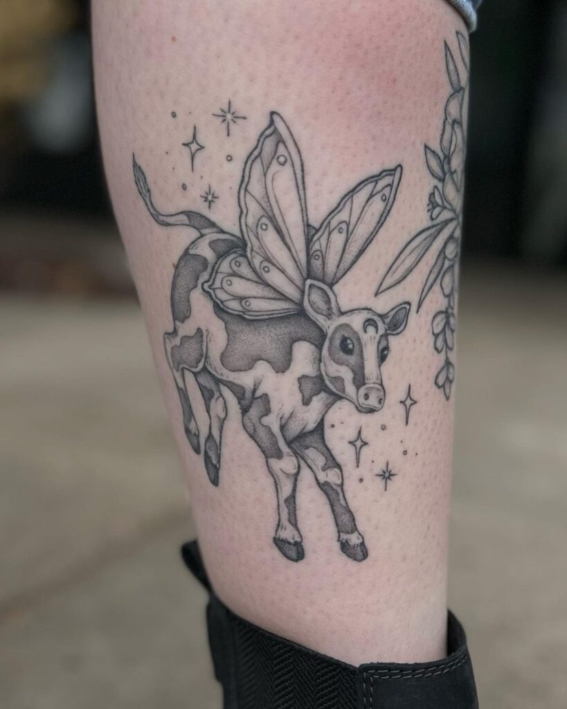 Fairy Cow Tattoo Tattoo Design