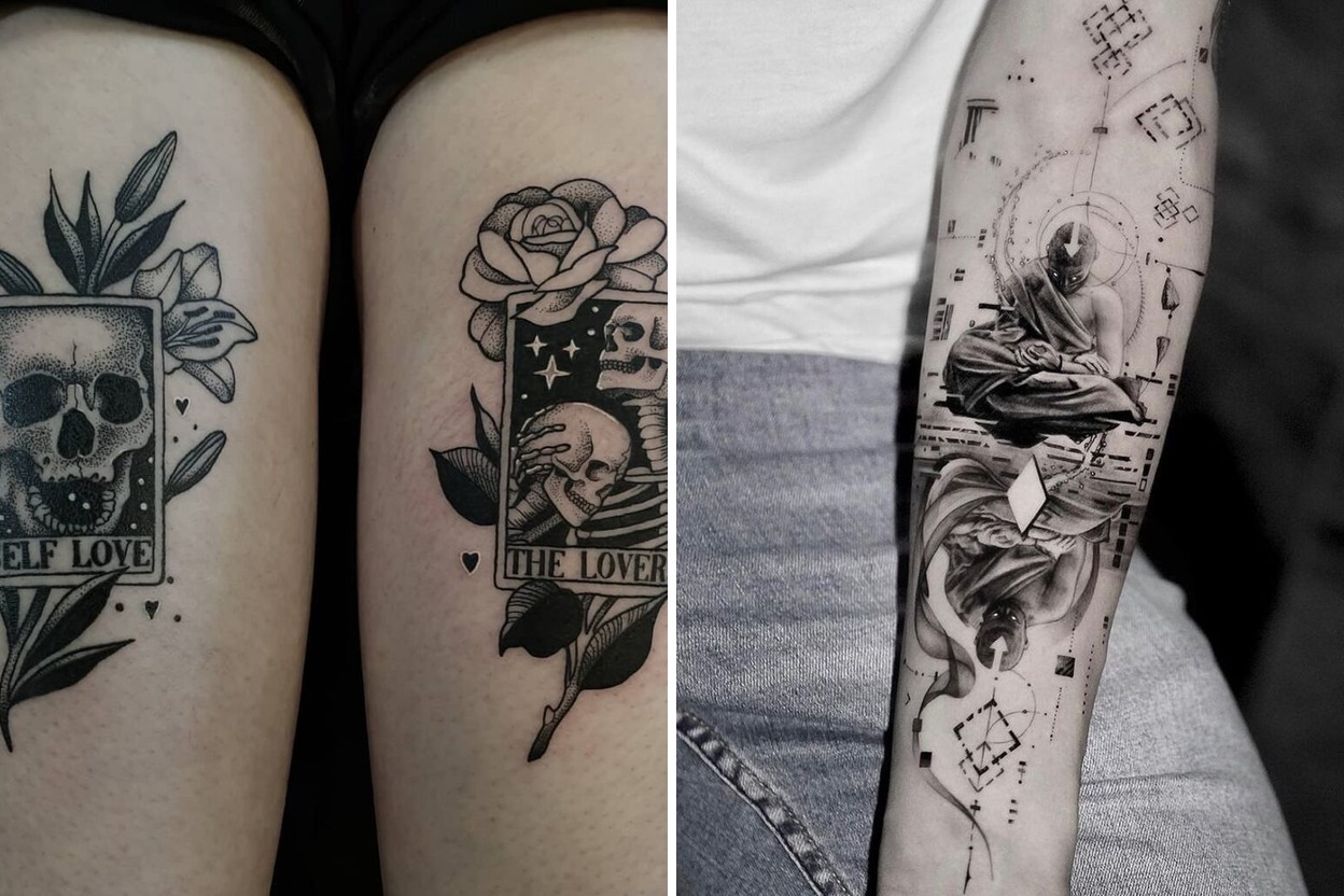 55+ Mystical Tattoo Ideas That Capture Magic, Mystery, and Spiritual Energy Featured Lookbook Collage