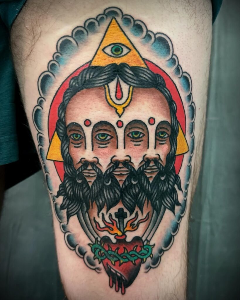 Trifold Mystic Vision Tattoo Tattoo Design
