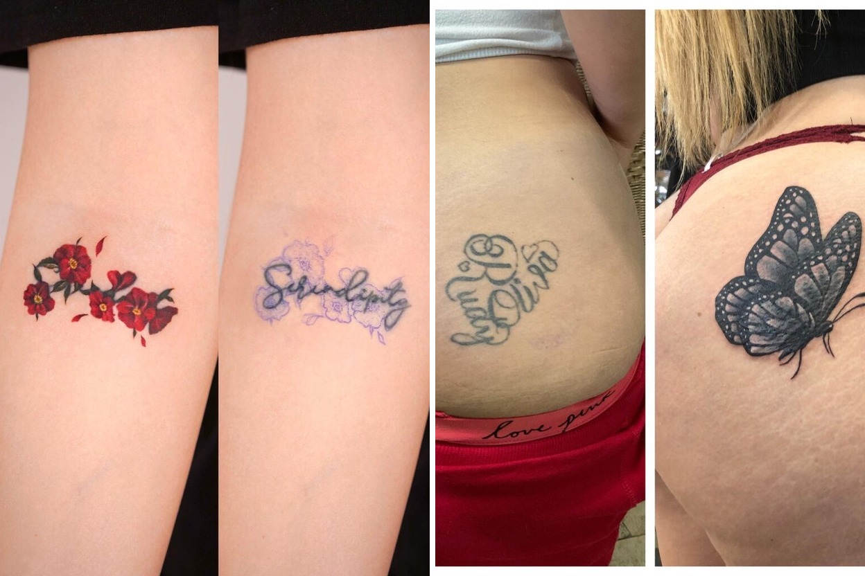54+ Name Cover Up Tattoo Ideas Curated for Your Next Session Featured Lookbook Collage